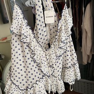 Free people open back cami